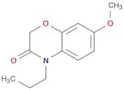 2H-1,4-Benzoxazin-3(4H)-one, 7-methoxy-4-propyl-