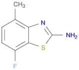 2-Benzothiazolamine, 7-fluoro-4-methyl-