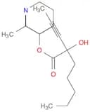 Heptanoic acid, 2-hydroxy-2-(1-propyn-1-yl)-, 2-methyl-1-azabicyclo[2.2.2]oct-3-yl ester
