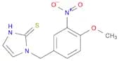 2H-Imidazole-2-thione, 1,3-dihydro-1-[(4-methoxy-3-nitrophenyl)methyl]-