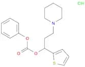 Carbonic acid, phenyl 3-(1-piperidinyl)-1-(2-thienyl)propyl ester, hydrochloride (9CI)