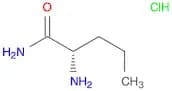 Pentanamide, 2-amino-, hydrochloride (1:1), (2S)-