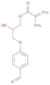 2-Propenoic acid, 2-methyl-, 3-(4-formylphenoxy)-2-hydroxypropyl ester