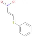 Benzene, [[(1E)-2-nitroethenyl]thio]-
