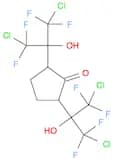 Cyclopentanone, 2,5-bis[2-chloro-1-(chlorodifluoromethyl)-2,2-difluoro-1-hydroxyethyl]-