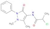 2-chloro-N-(1,5-dimethyl-3-oxo-2-phenyl-2,3-dihydro-1H-pyrazol-4-yl)propanamide