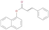 2-Propenoic acid, 3-phenyl-, 1-naphthalenyl ester