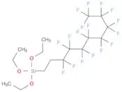 Silane, triethoxy(3,3,4,4,5,5,6,6,7,7,8,8,9,9,10,10,10-heptadecafluorodecyl)-