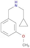 (Cyclopropylmethyl)[(3-methoxyphenyl)methyl]amine