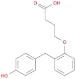 Butanoic acid, 4-[2-[(4-hydroxyphenyl)methyl]phenoxy]-