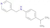 4-Pyridinemethanamine, N-[4-(1-methylethyl)phenyl]-