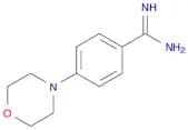 Benzenecarboximidamide, 4-(4-morpholinyl)-