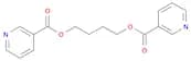3-Pyridinecarboxylic acid, 3,3'-(1,4-butanediyl) ester
