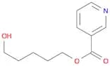 3-Pyridinecarboxylic acid, 5-hydroxypentyl ester