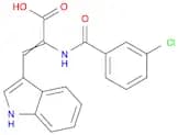 2-Propenoic acid, 2-[(3-chlorobenzoyl)amino]-3-(1H-indol-3-yl)-