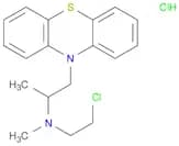 10H-Phenothiazine-10-ethanamine, N-(2-chloroethyl)-N,α-dimethyl-, hydrochloride (1:1)