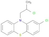 10H-Phenothiazine, 2-chloro-10-(2-chloropropyl)-