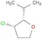 Furan, 3-chlorotetrahydro-2-(1-methylethyl)-, cis- (9CI)