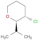 2H-Pyran, 3-chlorotetrahydro-2-(1-methylethyl)-, (2R,3S)-rel-