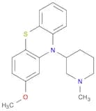 10H-Phenothiazine, 2-methoxy-10-(1-methyl-3-piperidinyl)-