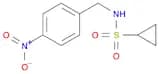 N-(4-Nitrobenzyl)cyclopropanesulfonamide