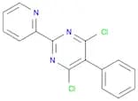 Pyrimidine, 4,6-dichloro-5-phenyl-2-(2-pyridinyl)-