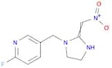 Pyridine, 2-fluoro-5-[[2-(nitromethylene)-1-imidazolidinyl]methyl]-