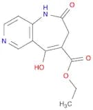 1H-Pyrido[4,3-b]azepine-4-carboxylic acid, 2,3-dihydro-5-hydroxy-2-oxo-, ethyl ester
