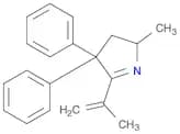 2H-Pyrrole, 3,4-dihydro-2-methyl-5-(1-methylethenyl)-4,4-diphenyl-