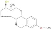 Estra-1,3,5(10)-triene-17α-thiol, 3-methoxy- (6CI)