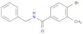 Benzamide, 4-bromo-3-methyl-N-(phenylmethyl)-