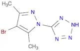 5-(4-bromo-3,5-dimethyl-1H-pyrazol-1-yl)-1H-tetrazole