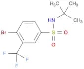 4-Bromo-N-tert-butyl-3-(trifluoromethyl)benzenesulfonamide