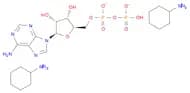 Adenosine 5'-(trihydrogen diphosphate), compd. with cyclohexanamine (1:2) (9CI)