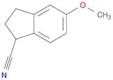 5-Methoxy-2,3-dihydro-1H-indene-1-carbonitrile
