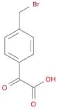 Benzeneacetic acid, 4-(bromomethyl)-α-oxo-