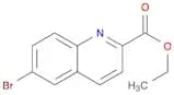 2-Quinolinecarboxylic acid, 6-bromo-, ethyl ester