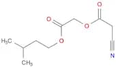Acetic acid, 2-cyano-, 2-(3-methylbutoxy)-2-oxoethyl ester