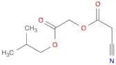 Acetic acid, 2-cyano-, 2-(2-methylpropoxy)-2-oxoethyl ester