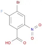 Benzoic acid, 4-bromo-5-fluoro-2-nitro-