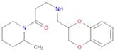 1-Propanone,3-[[(2,3-dihydro-1,4-benzodioxin-2-yl)methyl]amino]-1-(2-methyl-1-piperidinyl)-