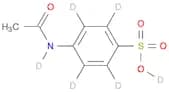 Benzene-2,3,5,6-d4-sulfonic acid-d, 4-(acetylamino-d)-
