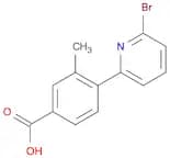 4-(6-Bromo-pyridin-2-yl)-3-methyl-benzoic acid