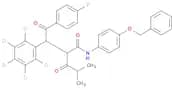 Benzenebutanamide, 4-fluoro-α-(2-methyl-1-oxopropyl)-γ-oxo-β-(phenyl-2,3,4,5,6-d5)-N-[4-(phenylmet…