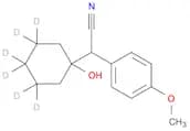 Benzeneacetonitrile, α-(1-hydroxycyclohexyl-3,3,4,4,5,5-d6)-4-methoxy-