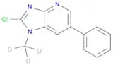 1H-Imidazo[4,5-b]pyridine, 2-chloro-1-(methyl-d3)-6-phenyl-