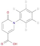 3-Pyridinecarboxylic acid, 1,6-dihydro-6-oxo-1-(phenyl-2,3,4,5,6-d5)-