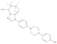 3H-1,2,4-Triazol-3-one, 2,4-dihydro-4-[4-[4-(4-hydroxyphenyl)-1-piperazinyl]phenyl]-2-(1-methylpro…