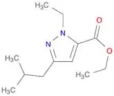 1H-Pyrazole-5-carboxylic acid, 1-ethyl-3-(2-methylpropyl)-, ethyl ester