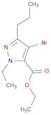 ethyl 4-bromo-2-ethyl-5-propylpyrazole-3-carboxylate